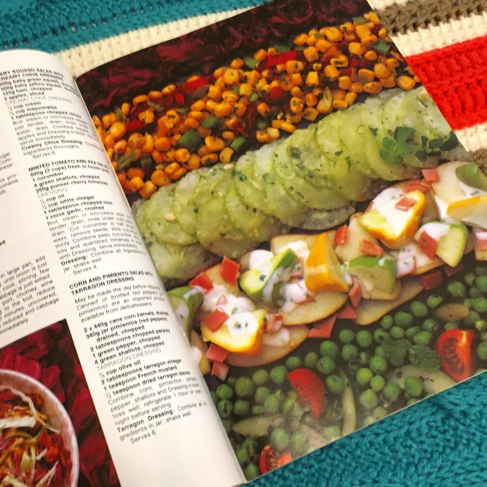 Vintage 1987 AWW Light & Luscious Summertime Cookbook Pamela Clark - Picture 7 of 11